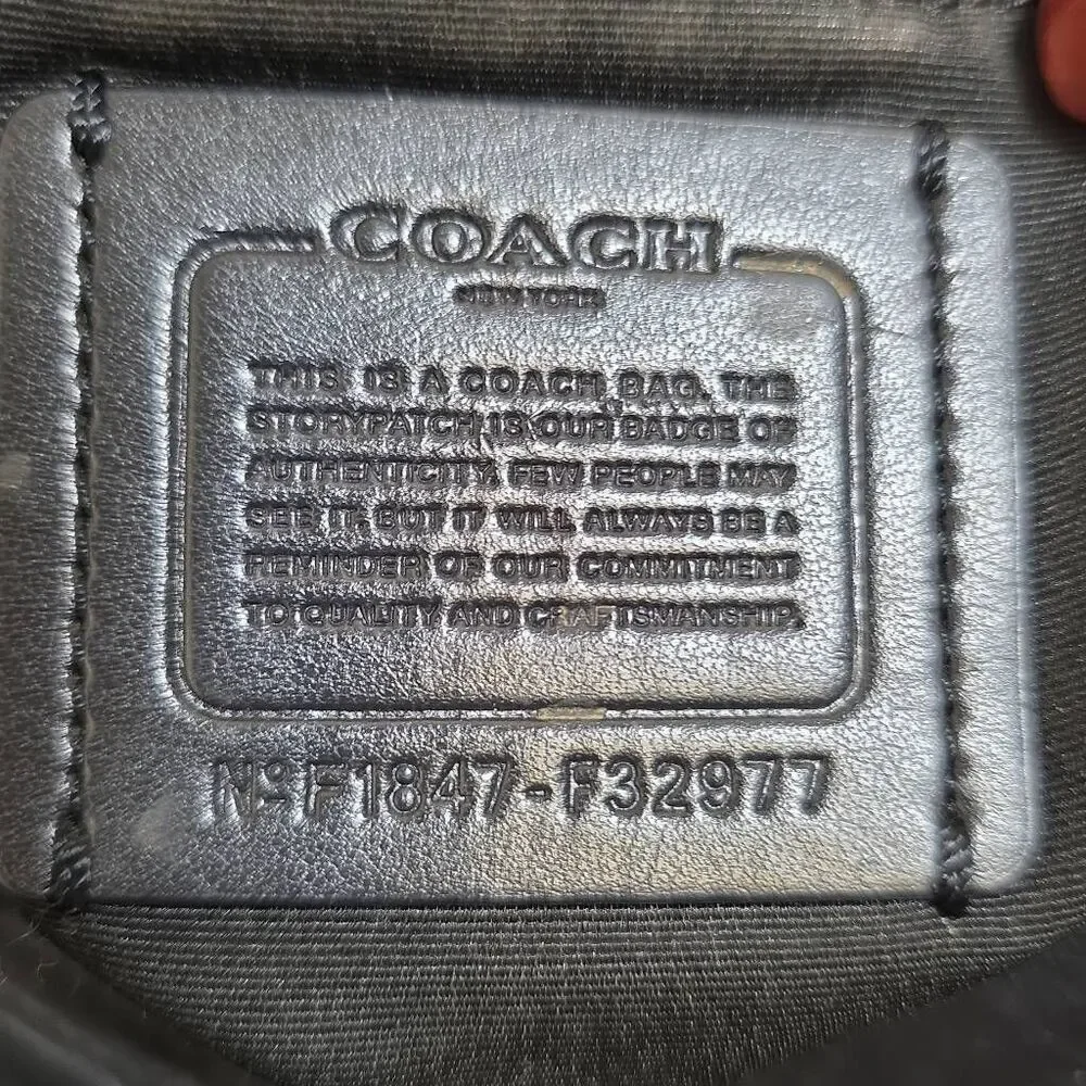 Coach Lexy Shoulder Bag with Rivets + Matching Wallet